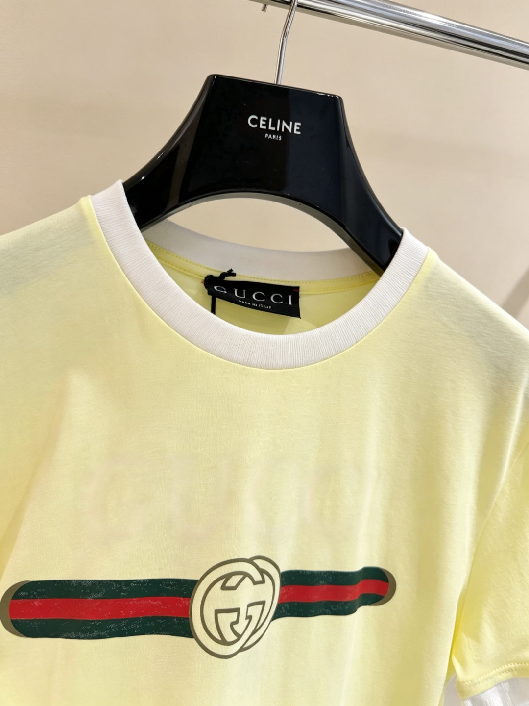 Gucci 26s Ruffle Sleeve T-Shirt 360