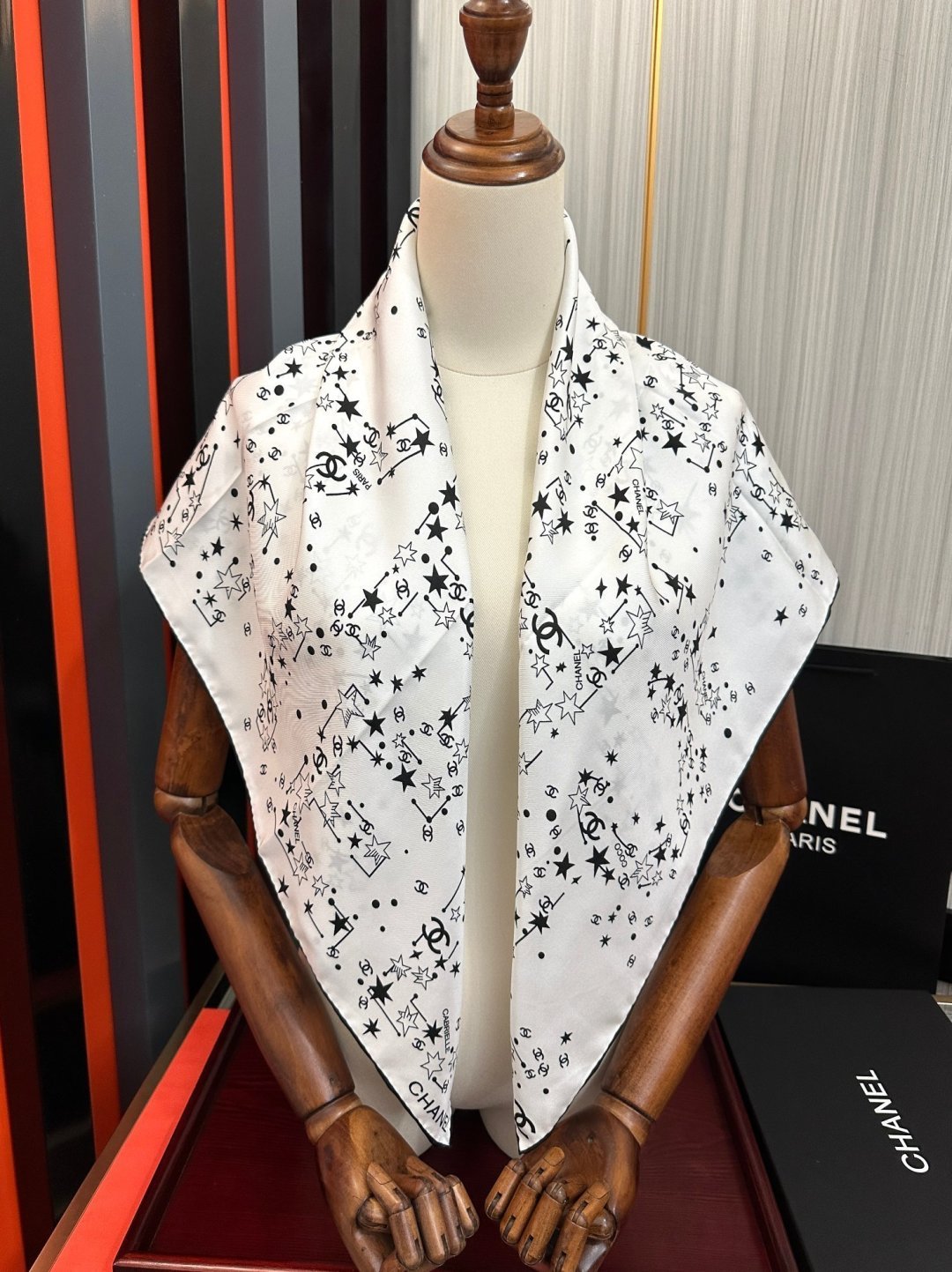 CC Scarf 90x90 Colorful Twill Silk 511166