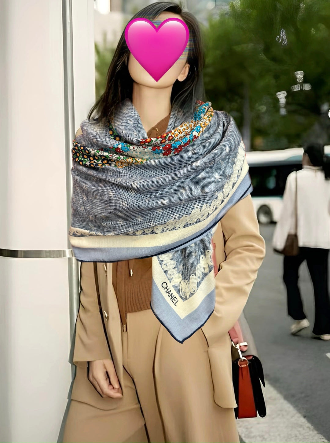 CC 26s Scarf 140 In Cashmere And Silk 521956