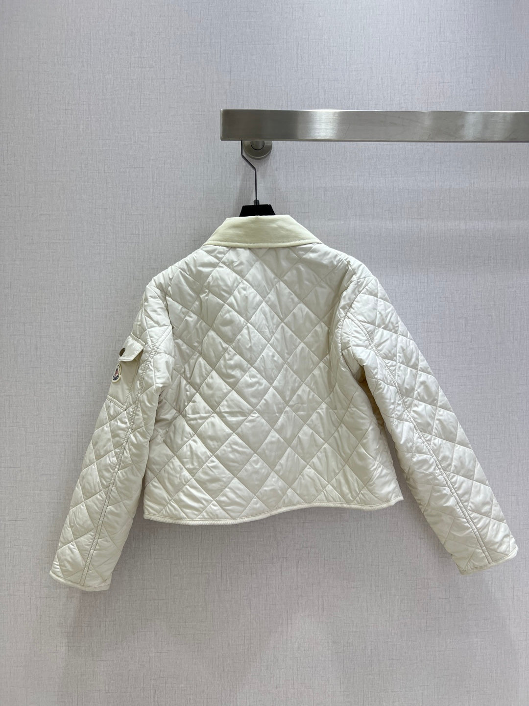 MC Chitre Jacket White Polyester Fiber