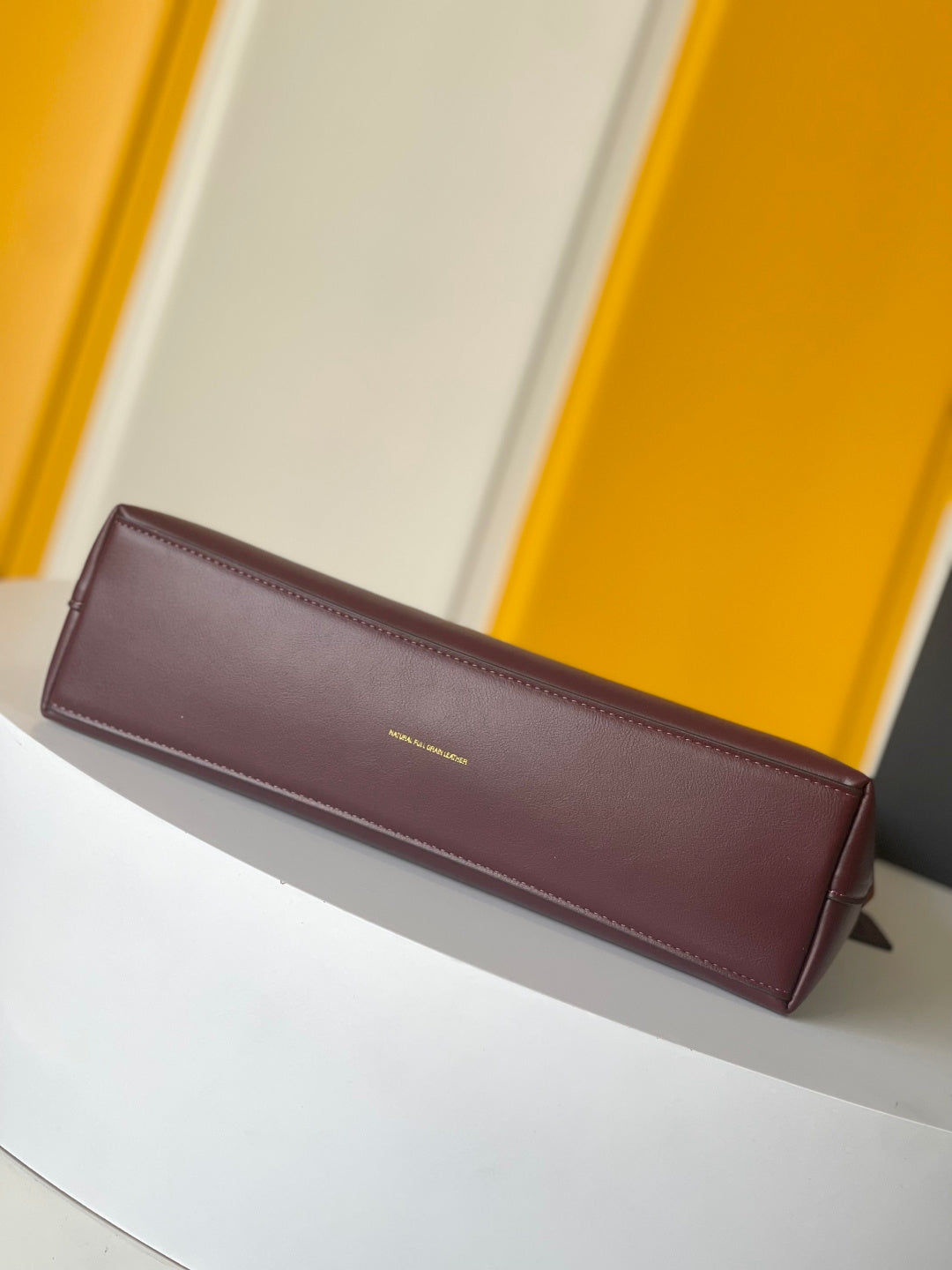 Coach Brooklyn Shoulder Bag 34cm Burgundy Calfskin
