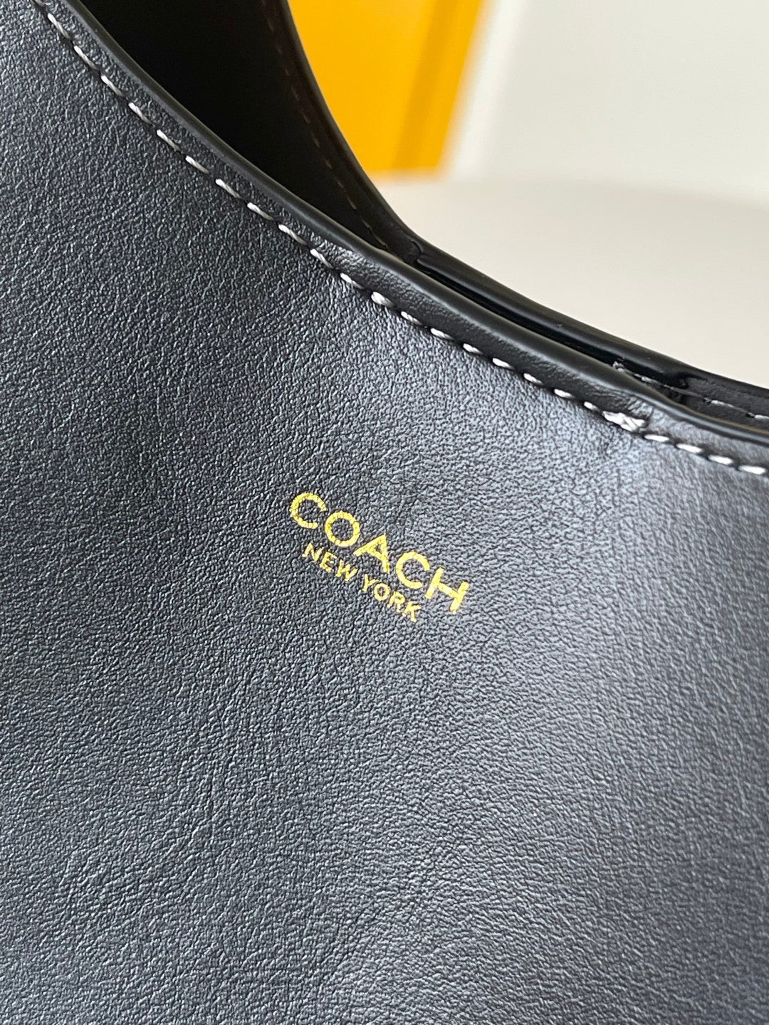 Coach Brooklyn Shoulder Bag 23 Black Calfskin