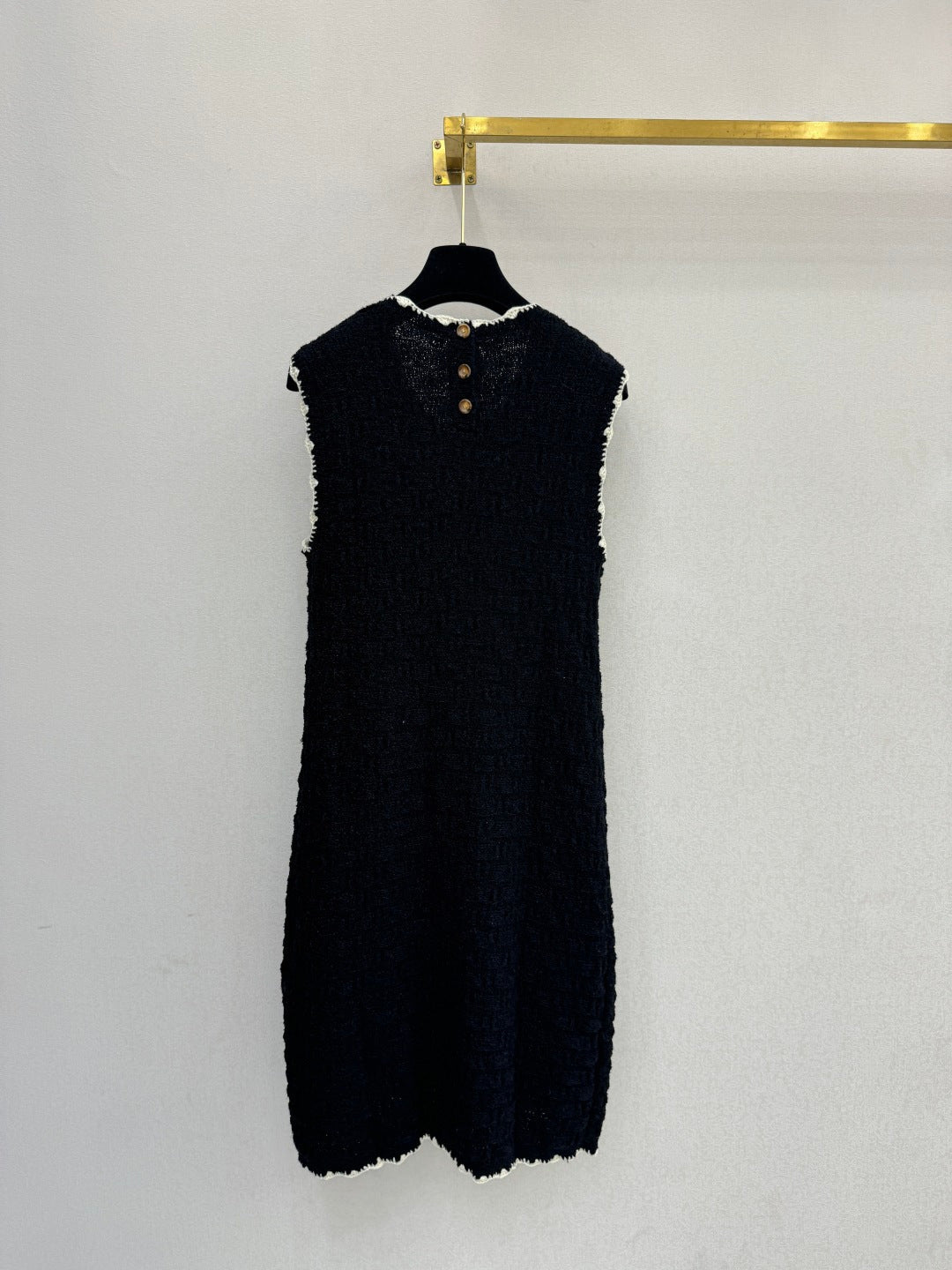 CC 26s Vest Dress Black Tweed 363534