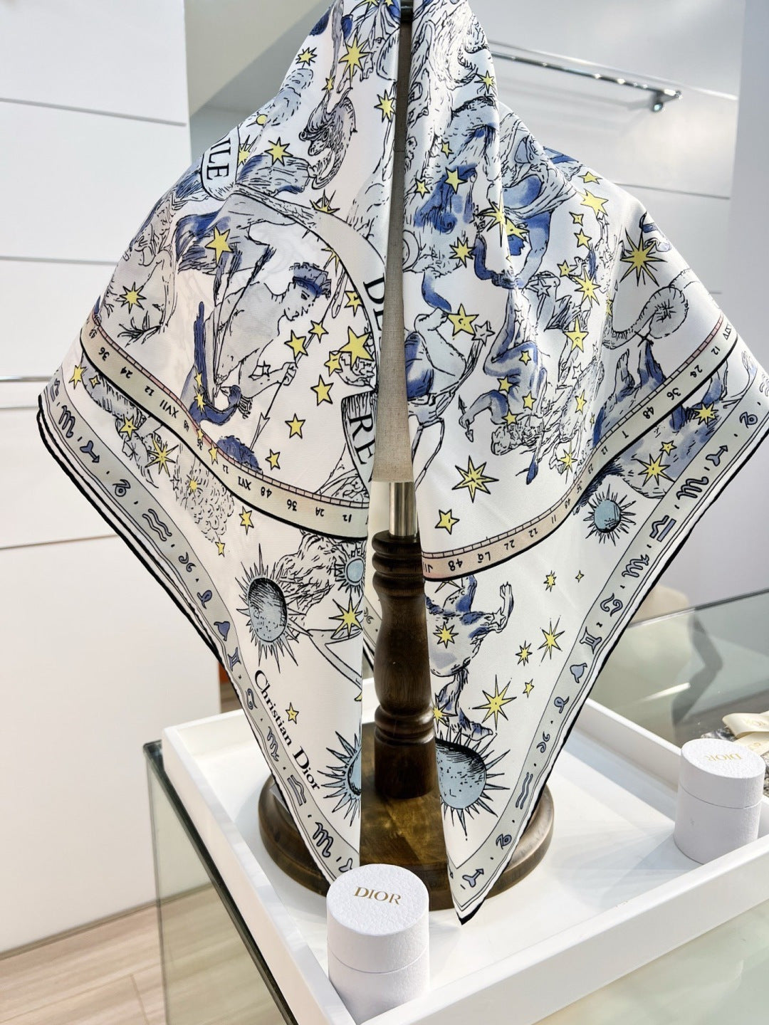 Dior 26s Scarf 90cm In Silk 274731