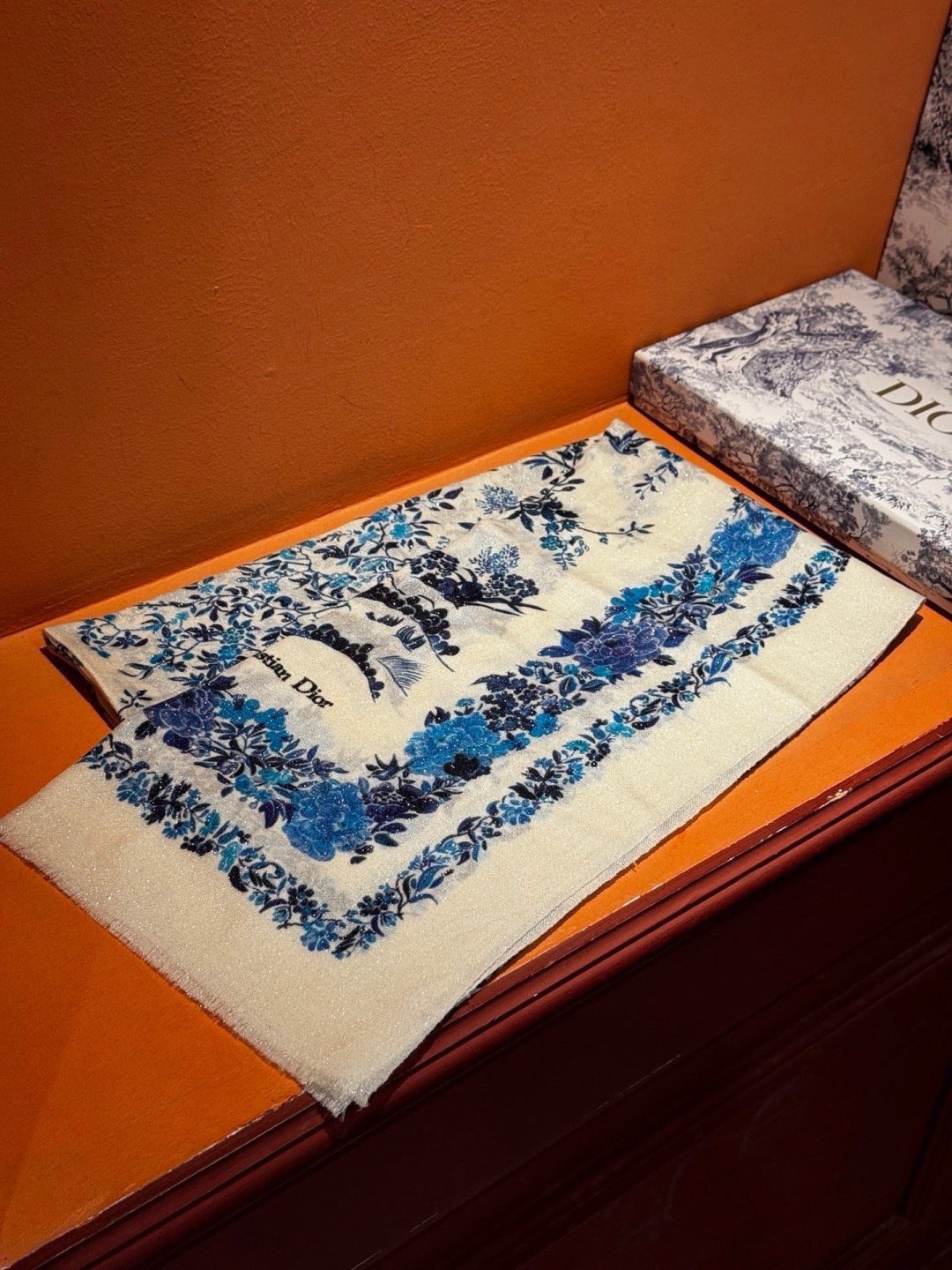 Dior 26s Scarf 140cm Silk & Cashmere 300232