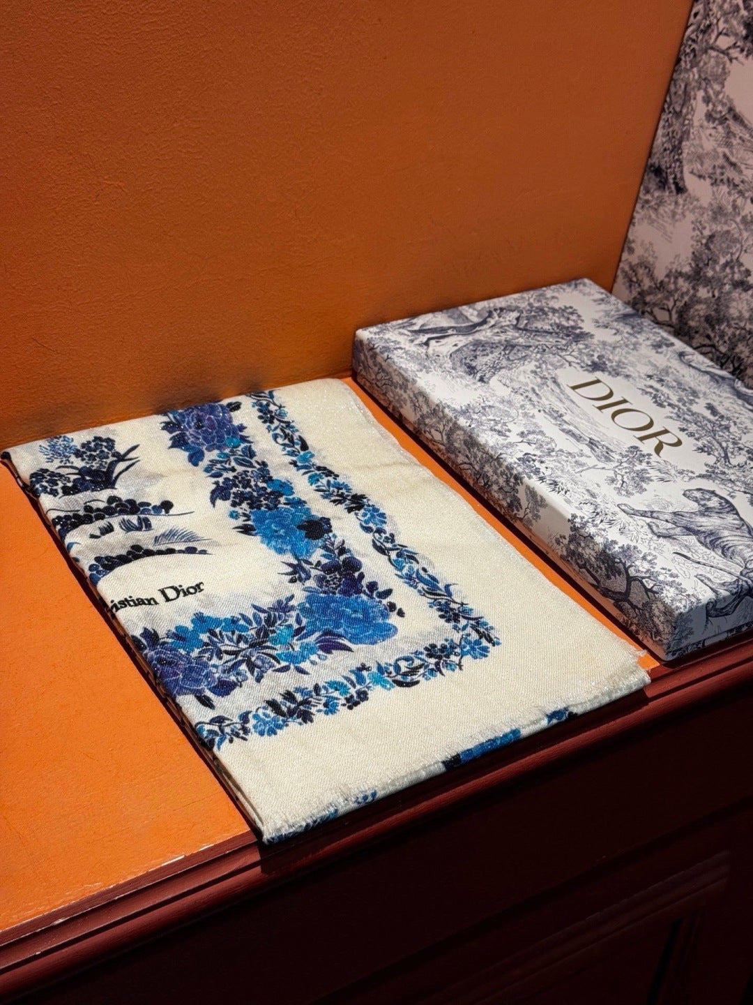 Dior 26s Scarf 140cm Silk & Cashmere 300232