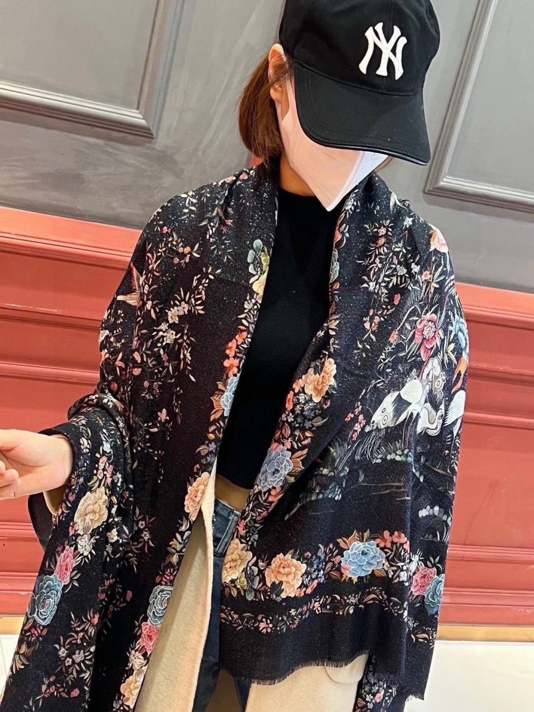 Dior 26s Scarf 140cm Silk & Cashmere 300233