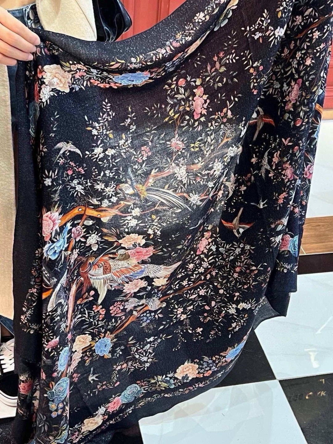 Dior 26s Scarf 140cm Silk & Cashmere 300233