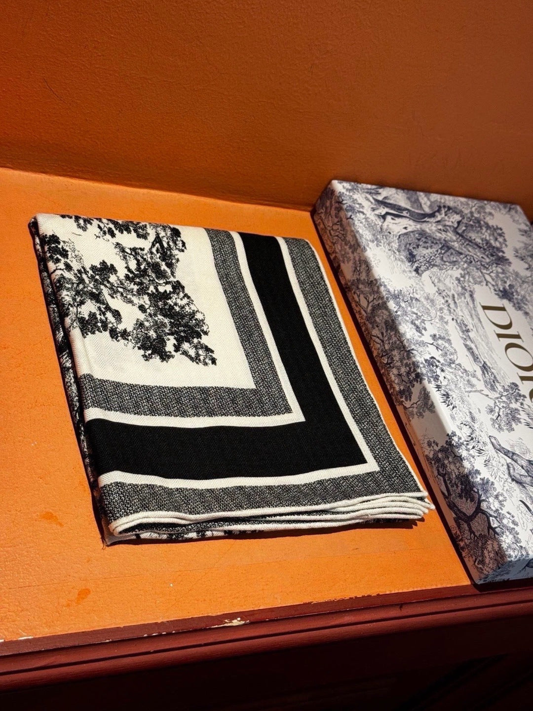 Dior 26s Scarf 140cm Silk & Cashmere 300235