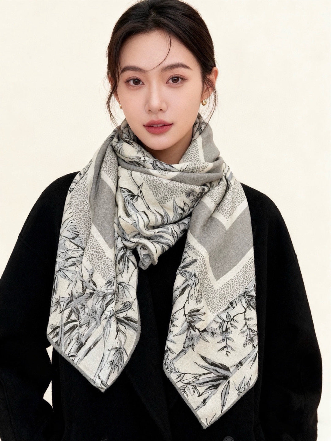Dior 26s Scarf 140cm Silk & Cashmere 304677