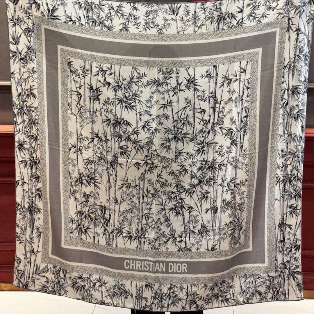 Dior 26s Scarf 140cm Silk & Cashmere 304677