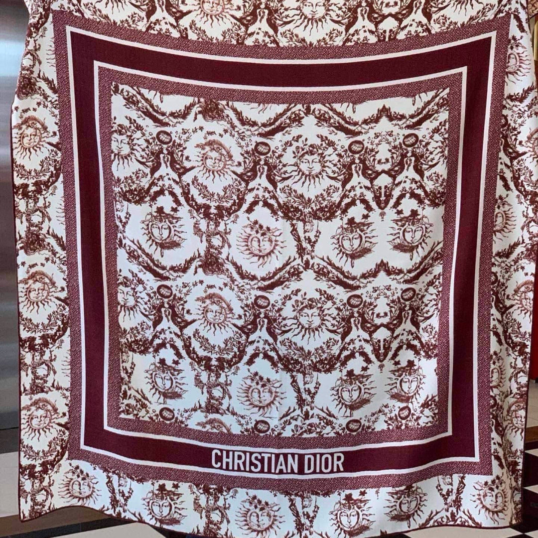 Dior 26s Scarf 140cm Silk & Cashmere 304710