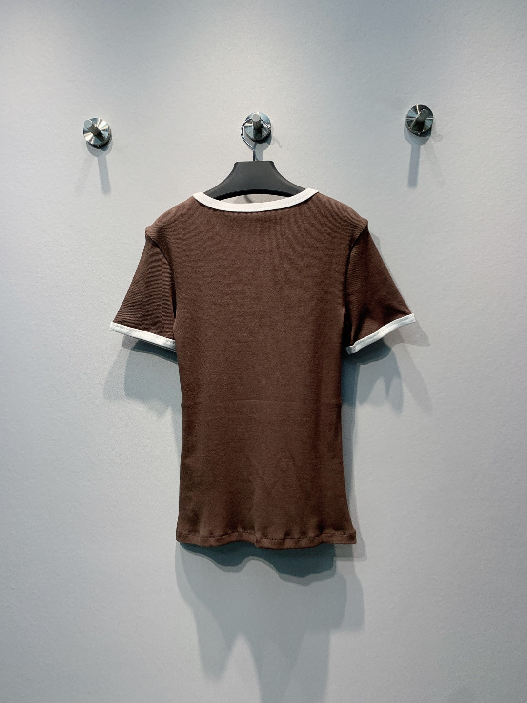 Prada 26s Crew Neck Short Sleeve T-Shirt 406291