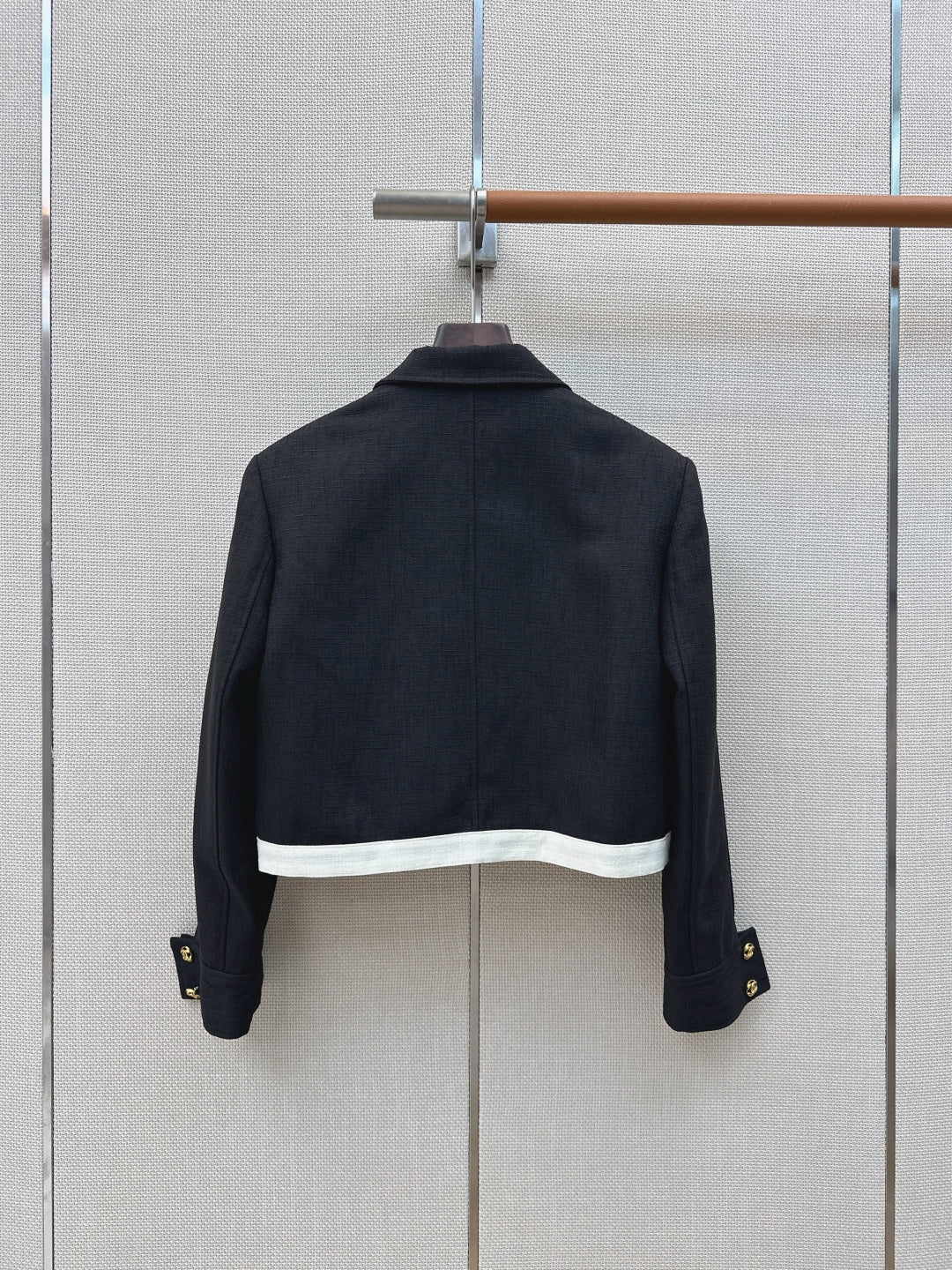 CC 26s Cruise 2026/27 Look 21 Blazer Black Cotton 409186