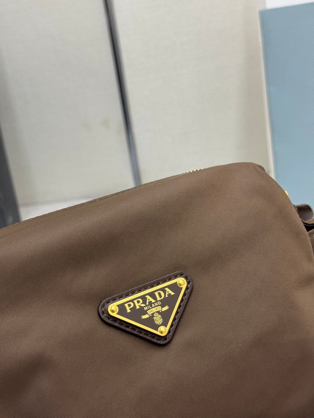 Prada 26s Small Explore Khaki Re-Nylon 144441