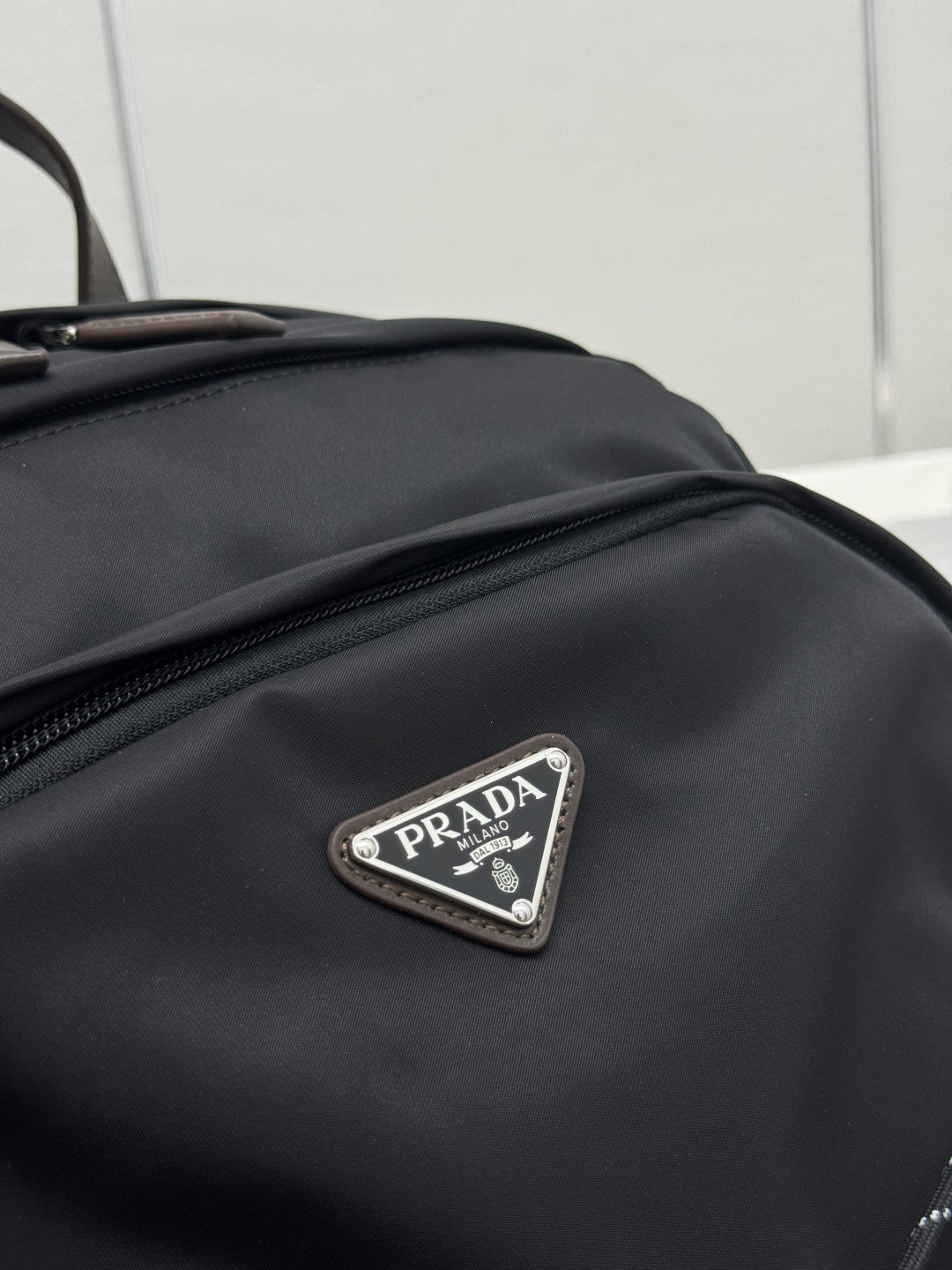 Prada Speedrock Backpack Black Re-Nylon 144446