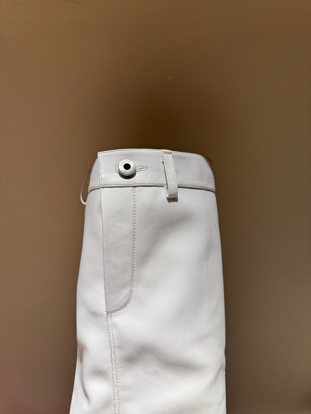 Loewe Toy Over Boots White Leather 524993