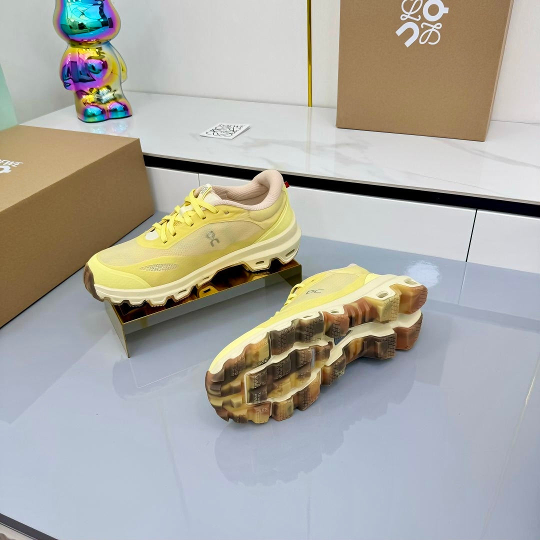Loewe 26s Cloudsolo Sneakers Light Yellow Mesh