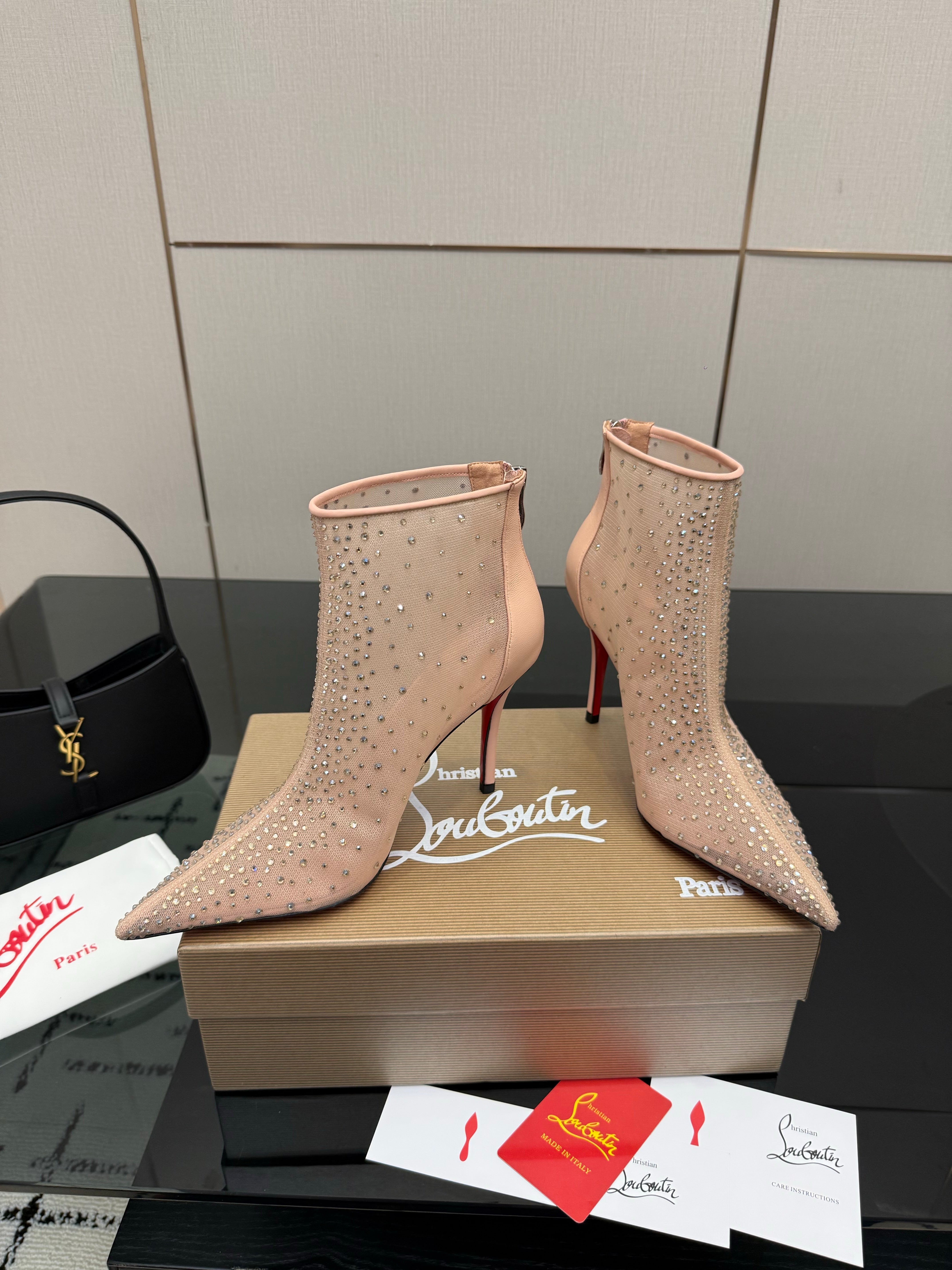 CL 26s Thea Ankle Boots 10cm Mesh 828168