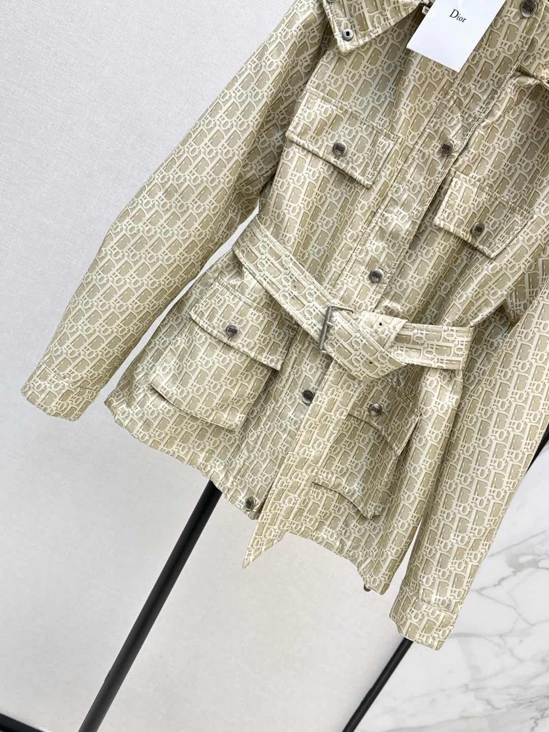 CD 25 Polyester Jacquard Hooded Jacket