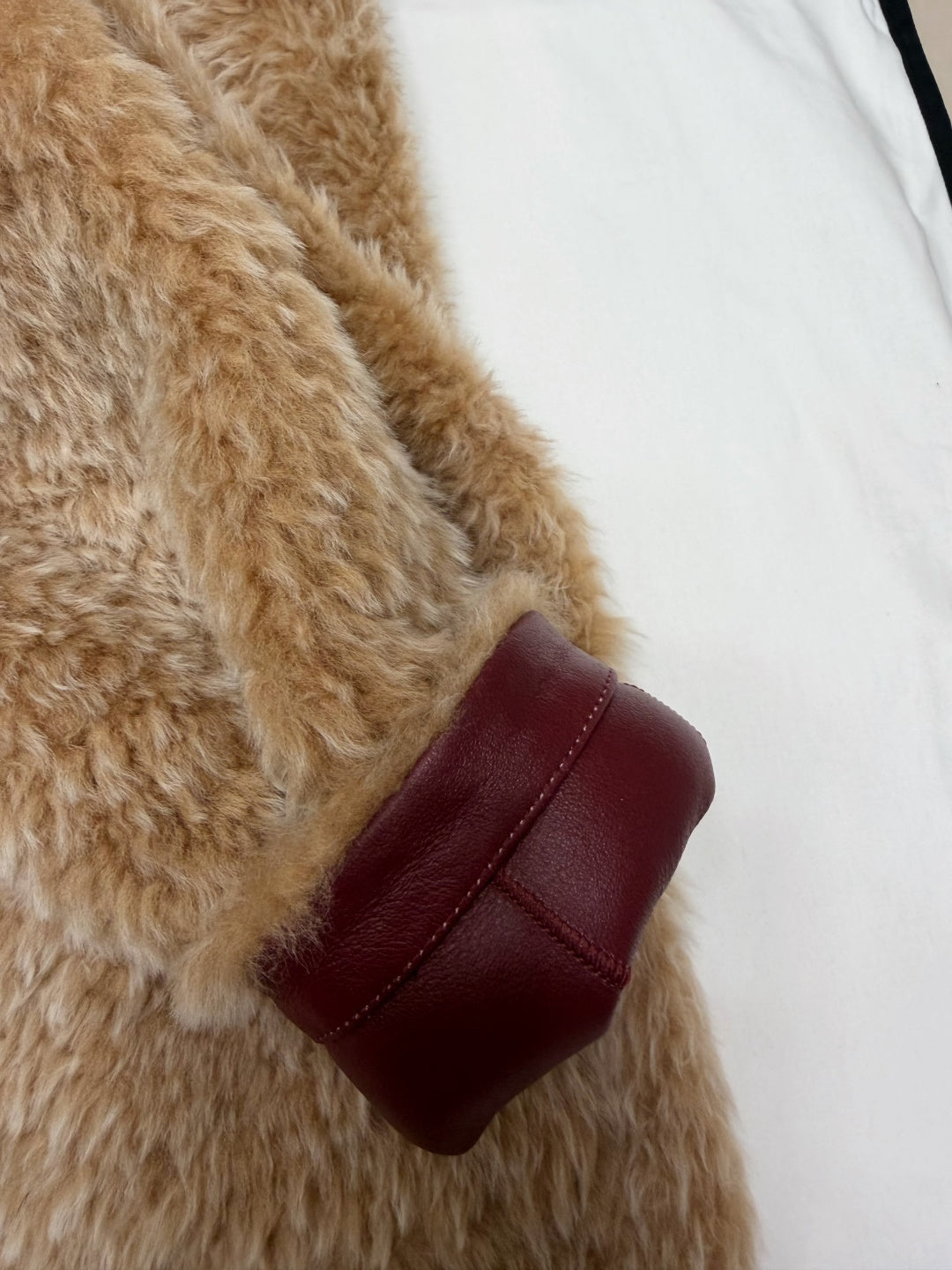 Chanel 2026 Jacket Camel Shearling Faux Fur 435597