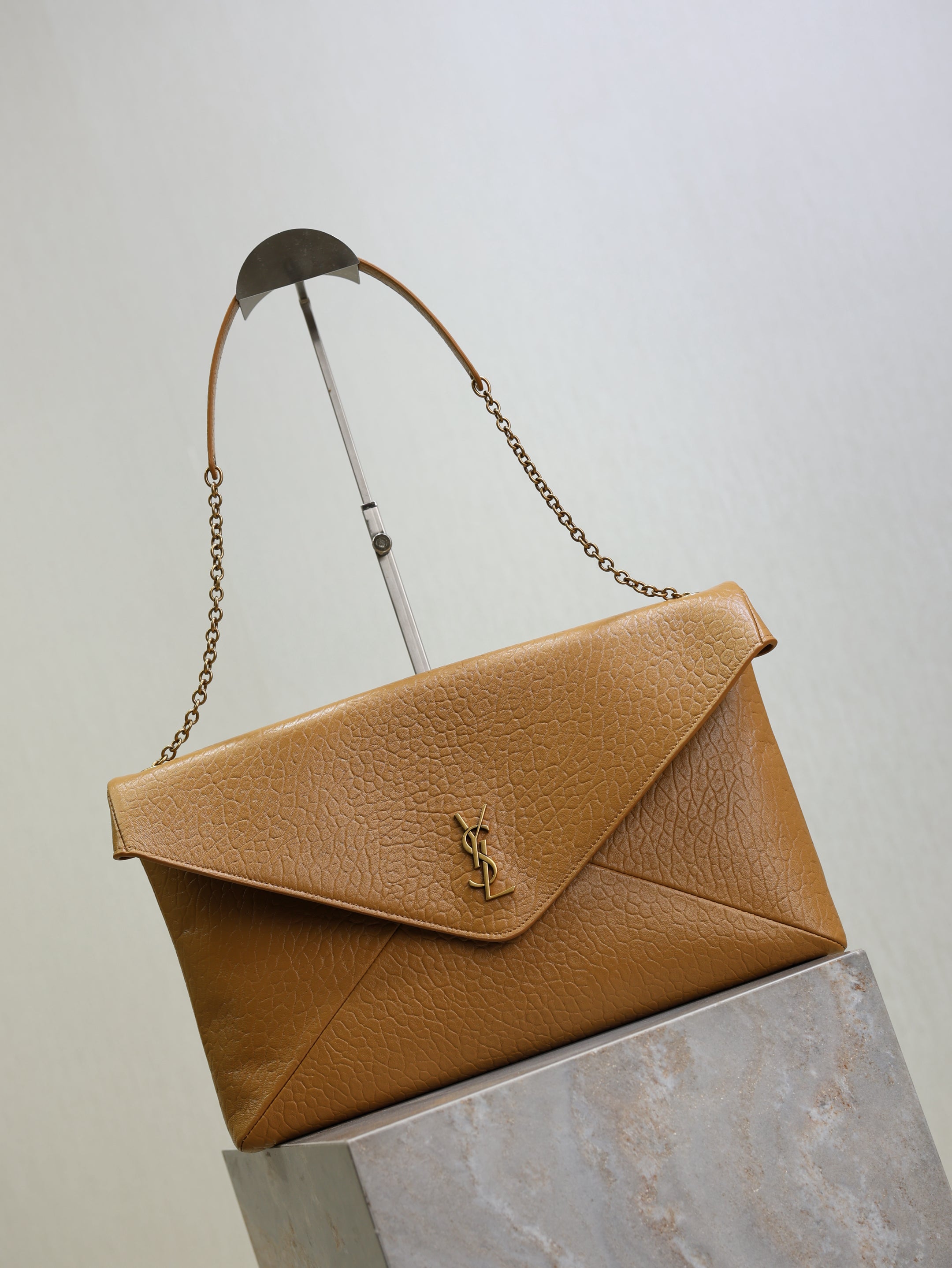 Prada Cassandre XXL Bag 35cm Light Brown Lambskin GHW