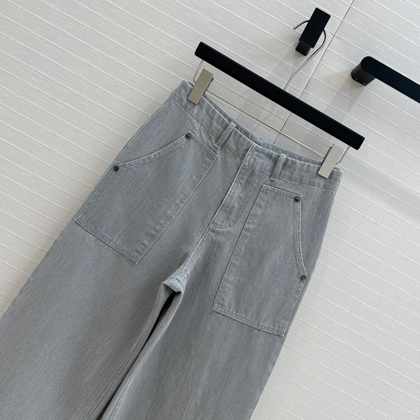 Fendi 25 Denim Trouser Haze Blue Cotton