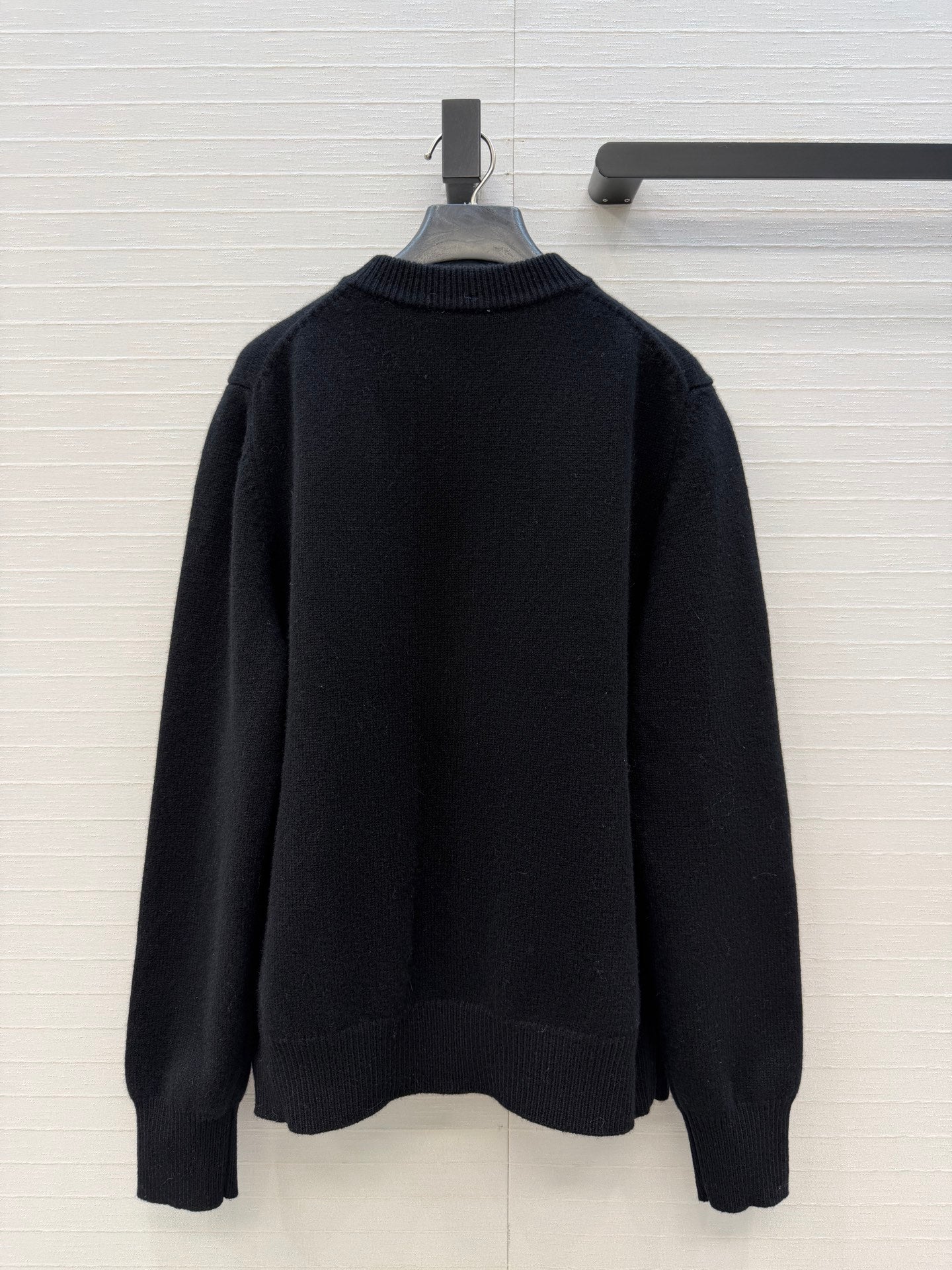 CC FW 26s Cardigan Black Cashmere Wool 414705