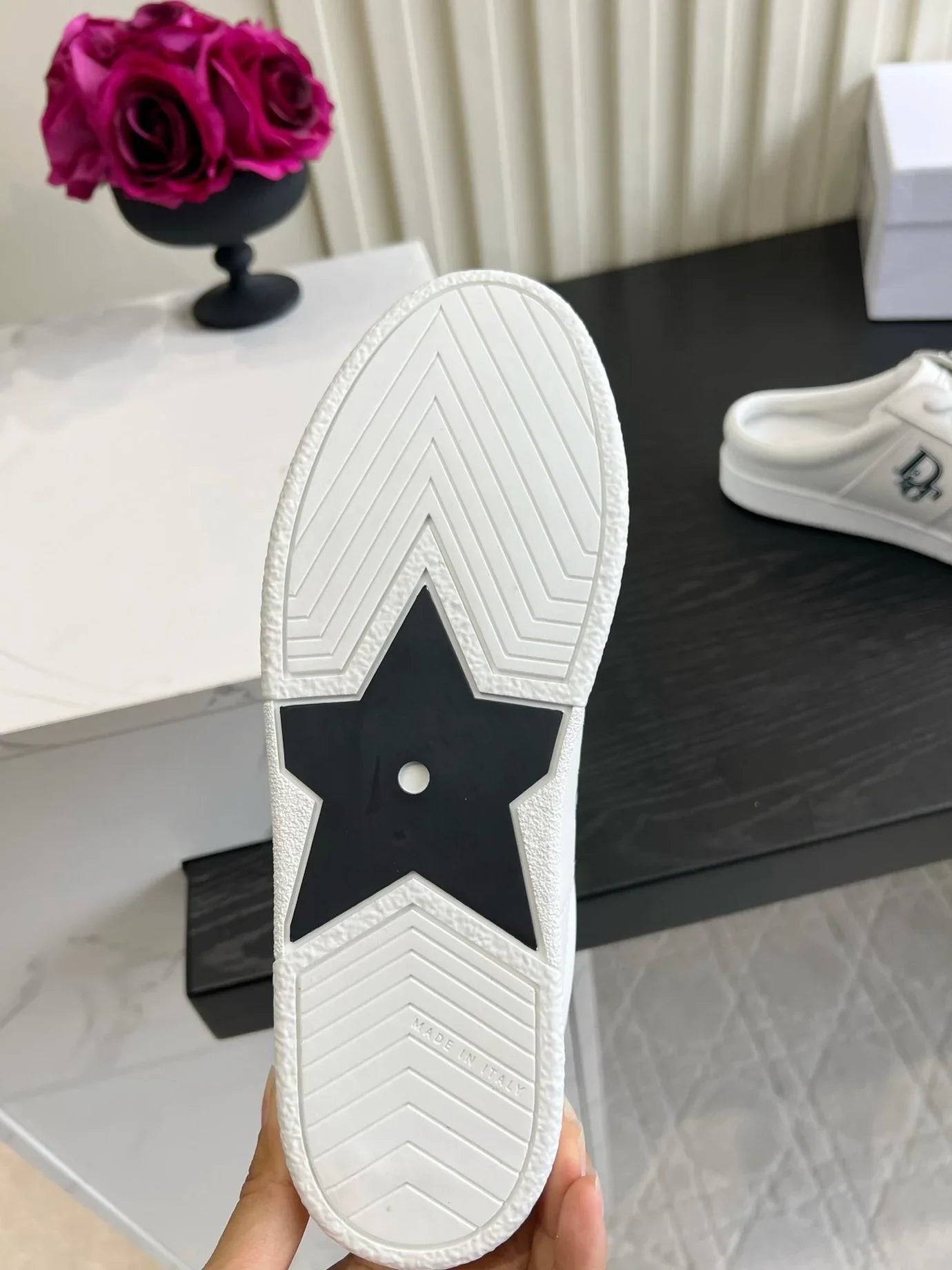 Dior 2026 Versatile Mules White Cowhide 977547