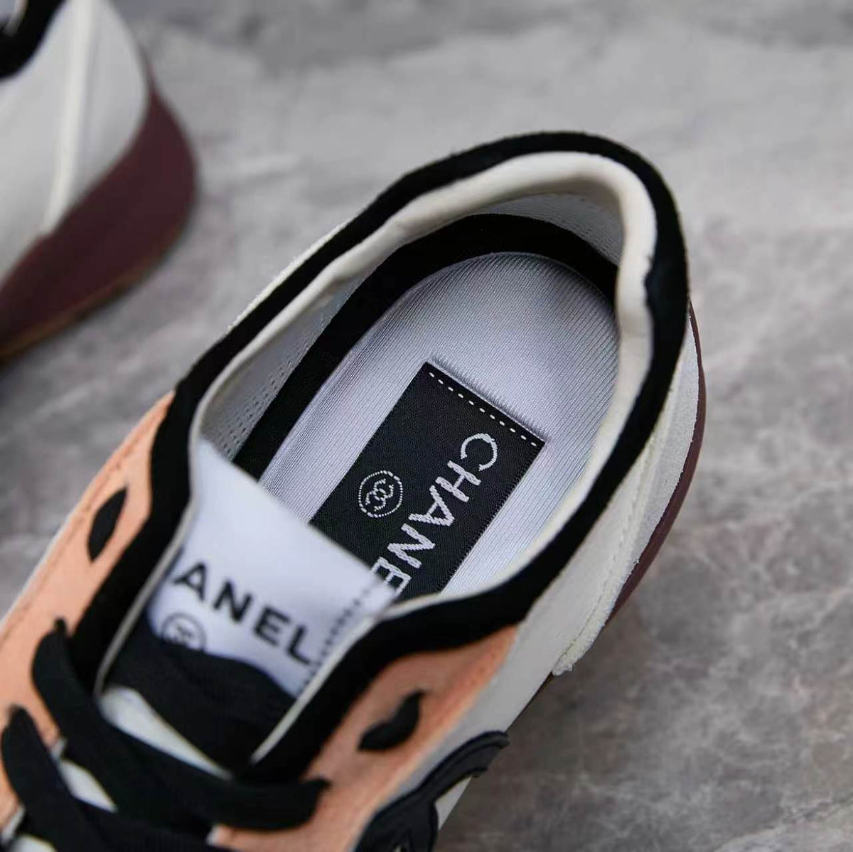 Chanel 26s Sneakers Multicolor Leather Suede 168243