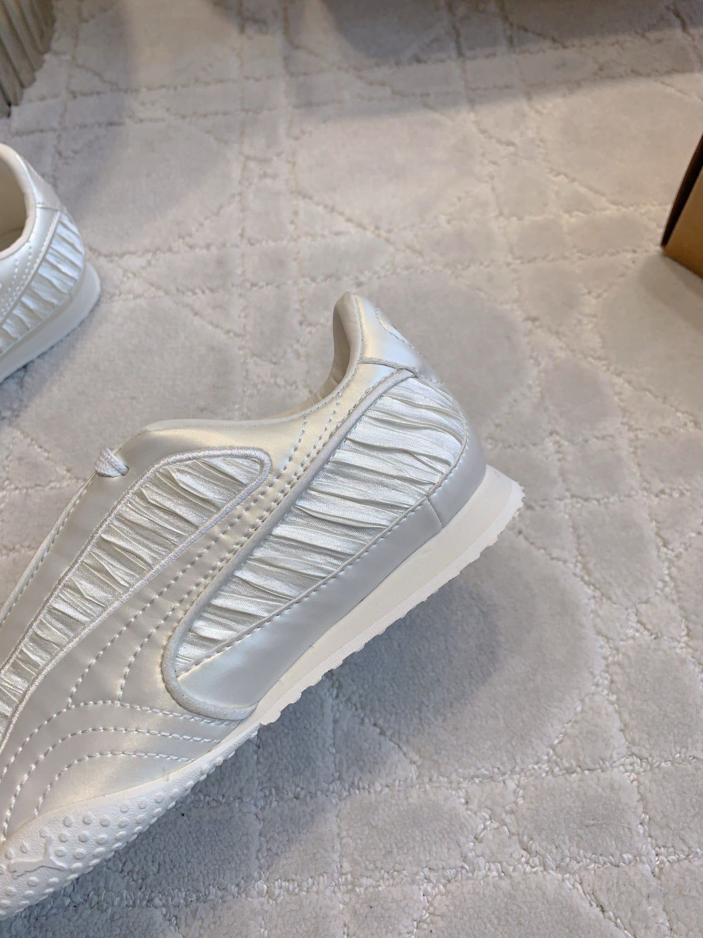 Puma Bella V2 Lustrous White Satin 615459