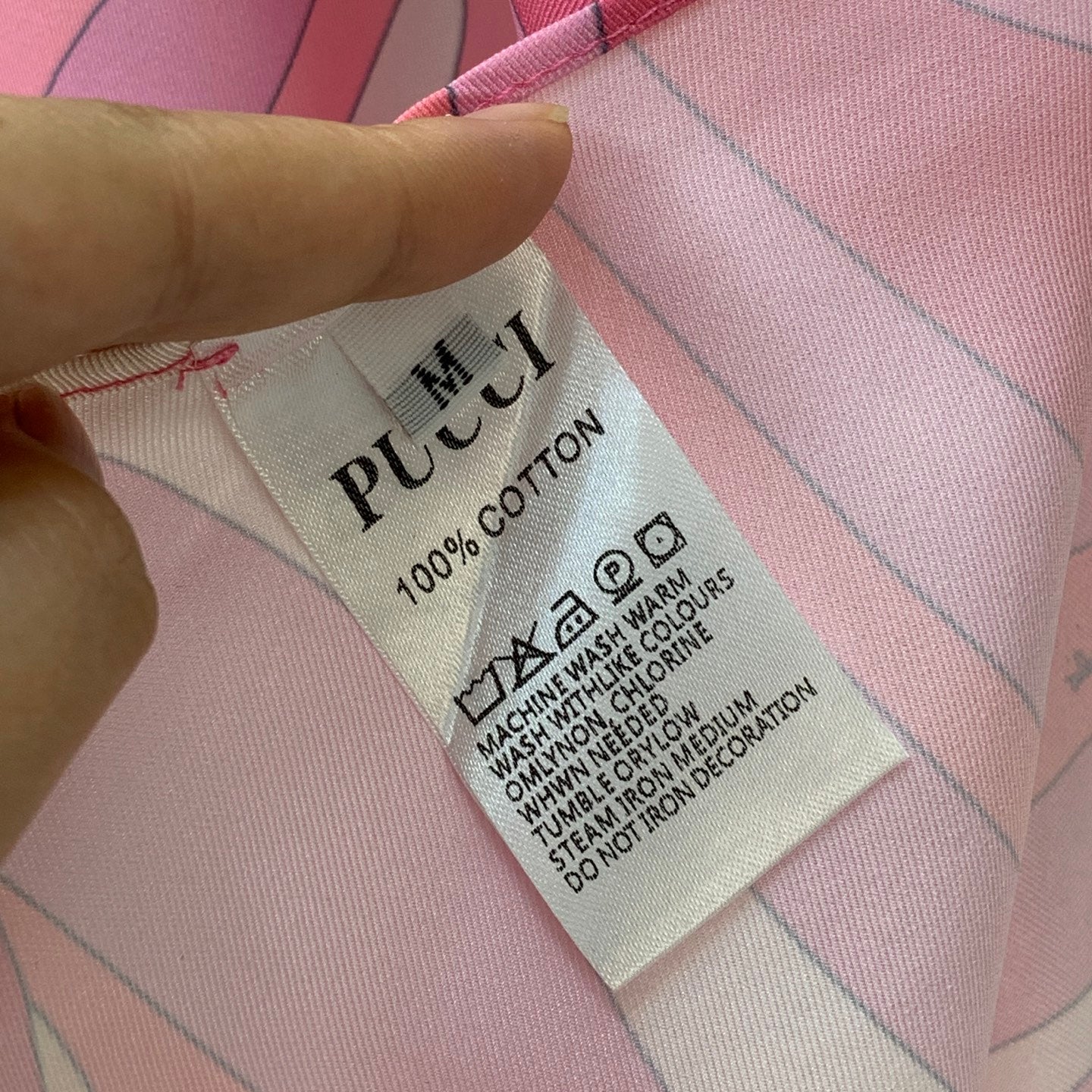 Pucci 26s Top Midi Skirt Silk Twill Fabric 406405