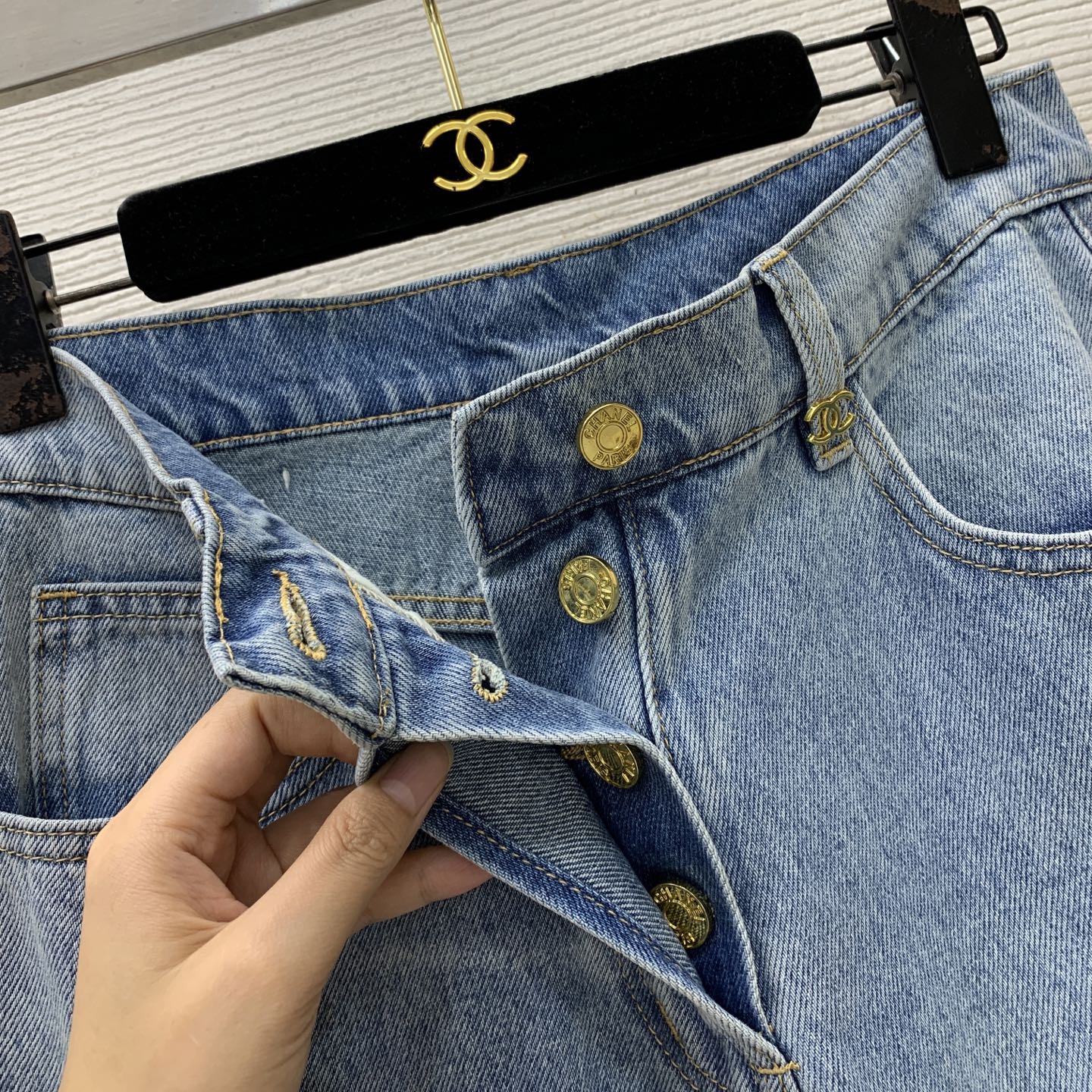 CC 26s Washed Denim Jeans 411872
