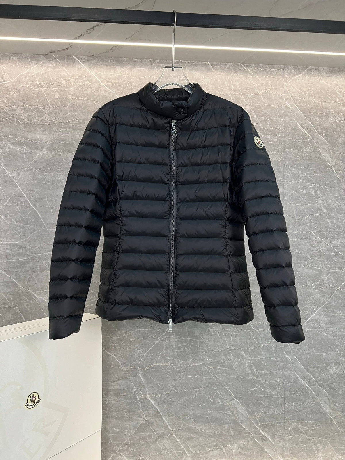 Moncler 26s Jacket Short Down Jacket Black Nylon 427792
