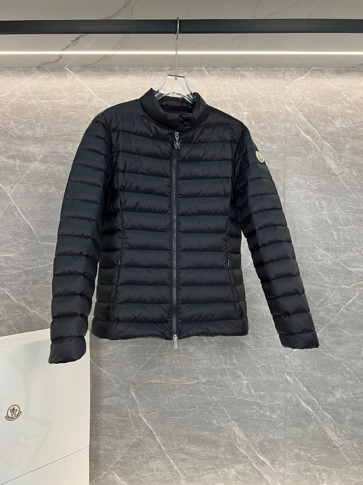 Moncler 26s Jacket Short Down Jacket Black Nylon 427792