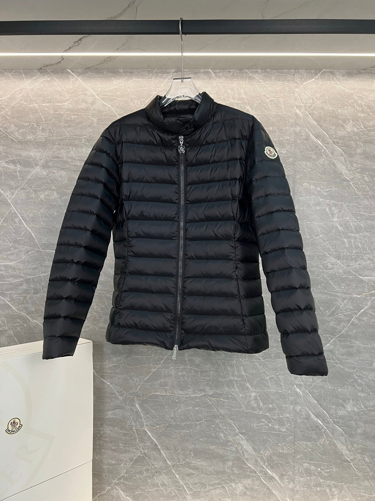 Moncler 26s Jacket Short Down Jacket Black Nylon 427792