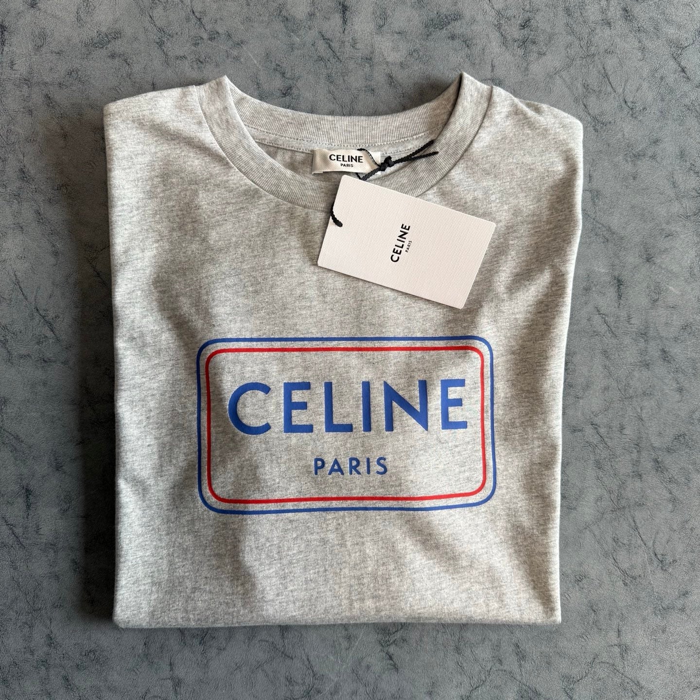 Celine SS26 Print Short-Sleeve Tee Cotton 350471