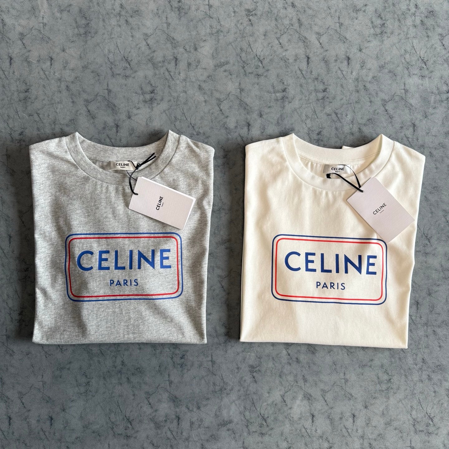 Celine SS26 Print Short-Sleeve Tee Cotton 350471