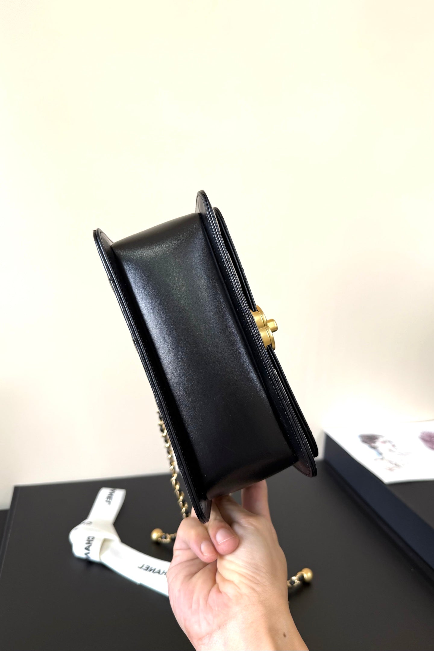 CC 24C Flap Bag Quilted Lambskin 214818