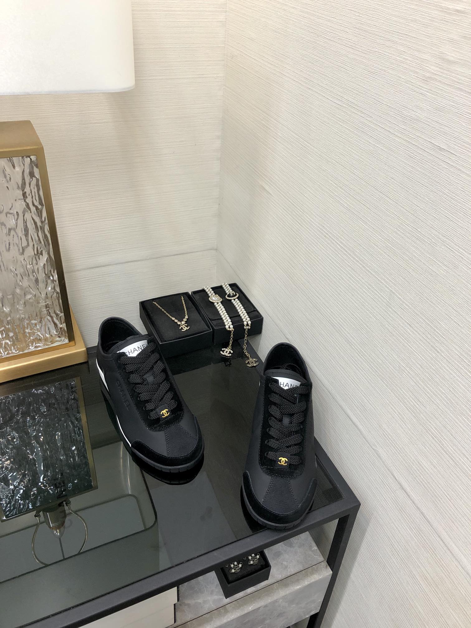 CC Sneake Black Cowhide