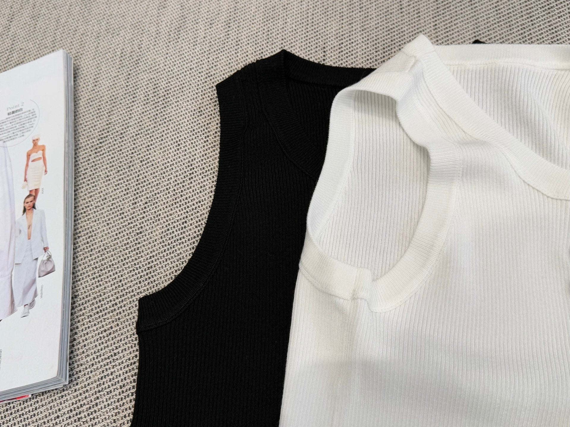 Celine Tank Top Tencel Fabric 232711
