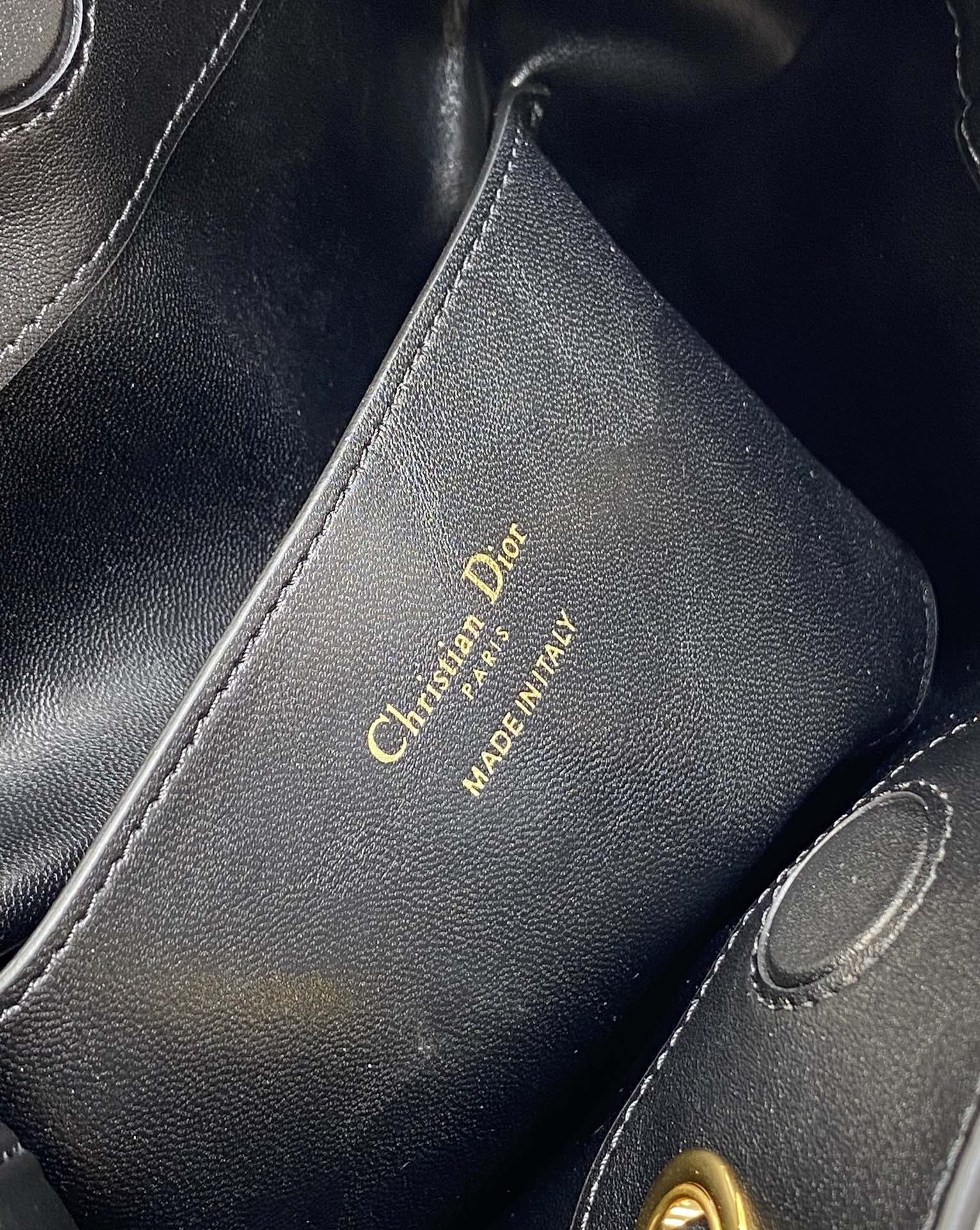 meidum cd nolita 27cm black calfskin