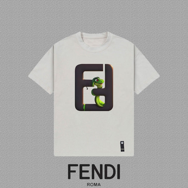 Fendi 2026 Men's Short-Sleeve T-Shirt Cotton 806090