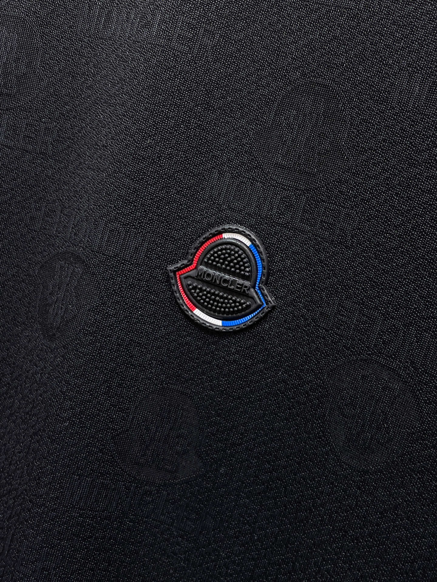 Moncler Men Polo Shirt Black Cotton 02