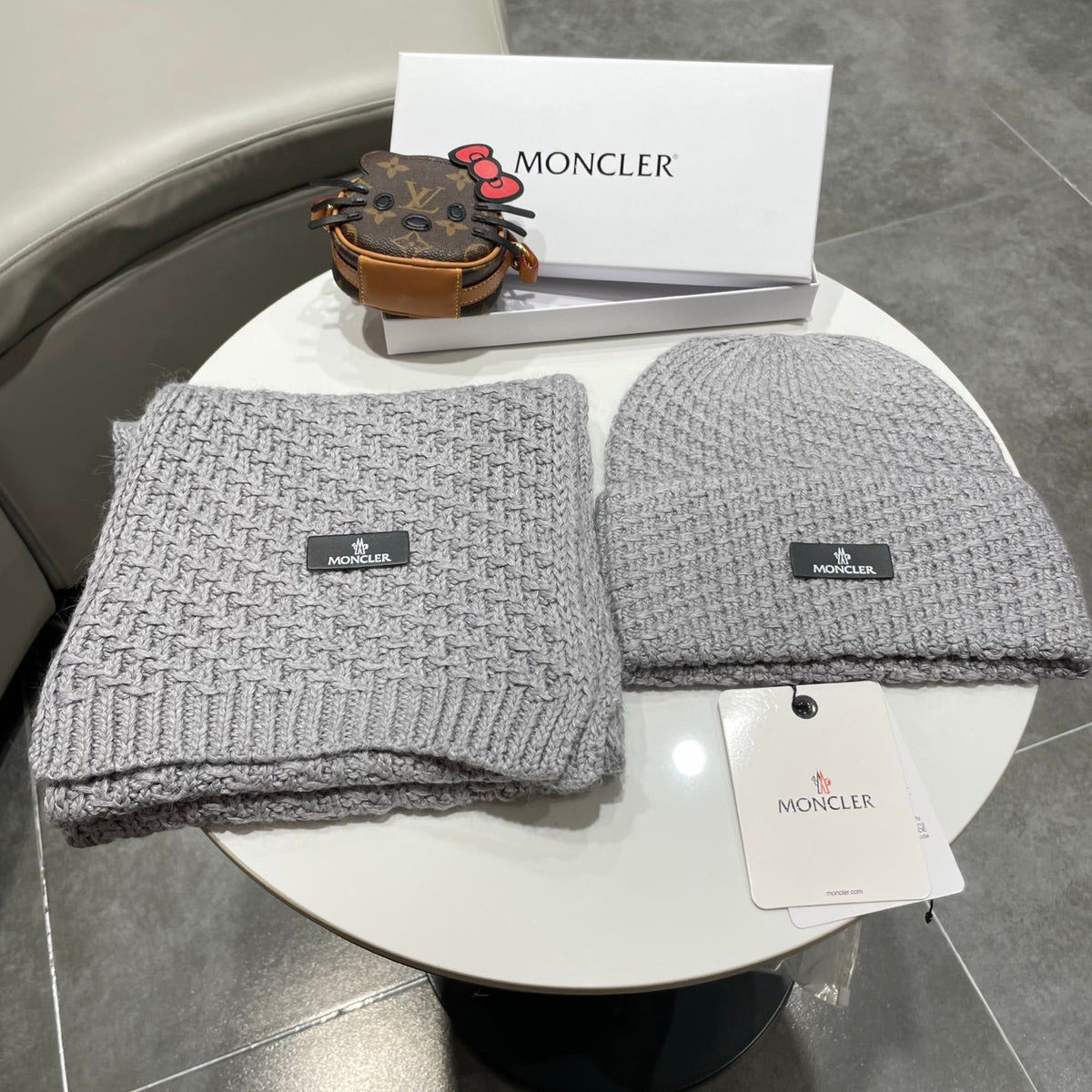 MC 26s Winter Knit Set Grey Wool 499292