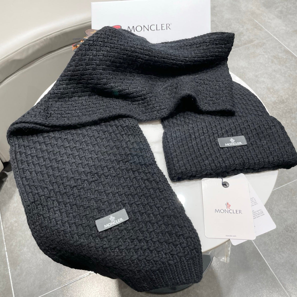 MC 26s Winter Knit Set Black Wool 499294