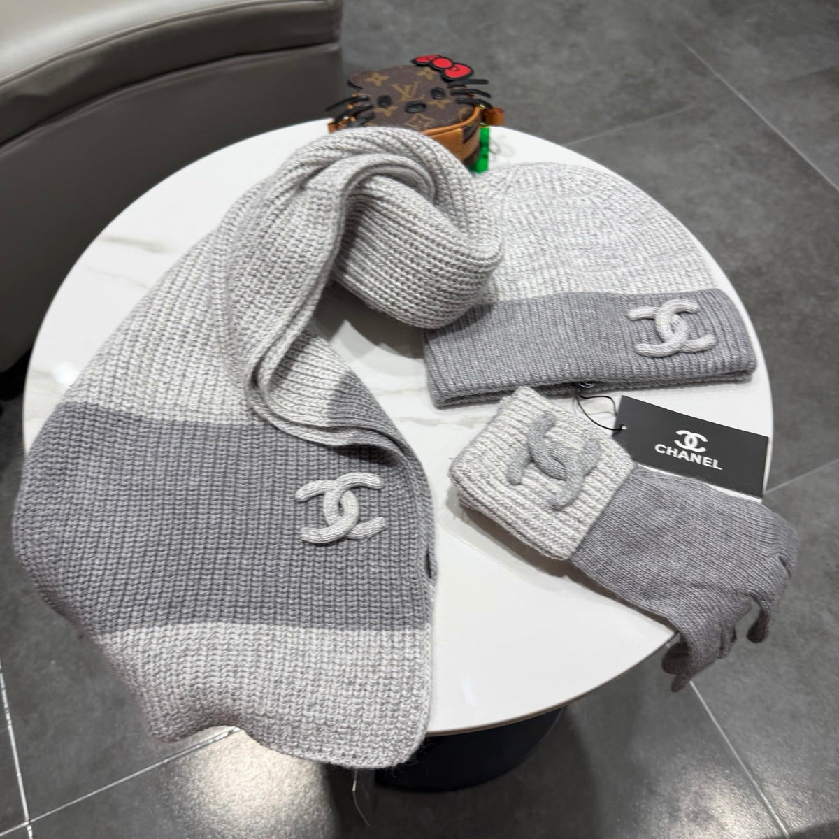 CC 26s Winter Knit Set Grey Wool 499258