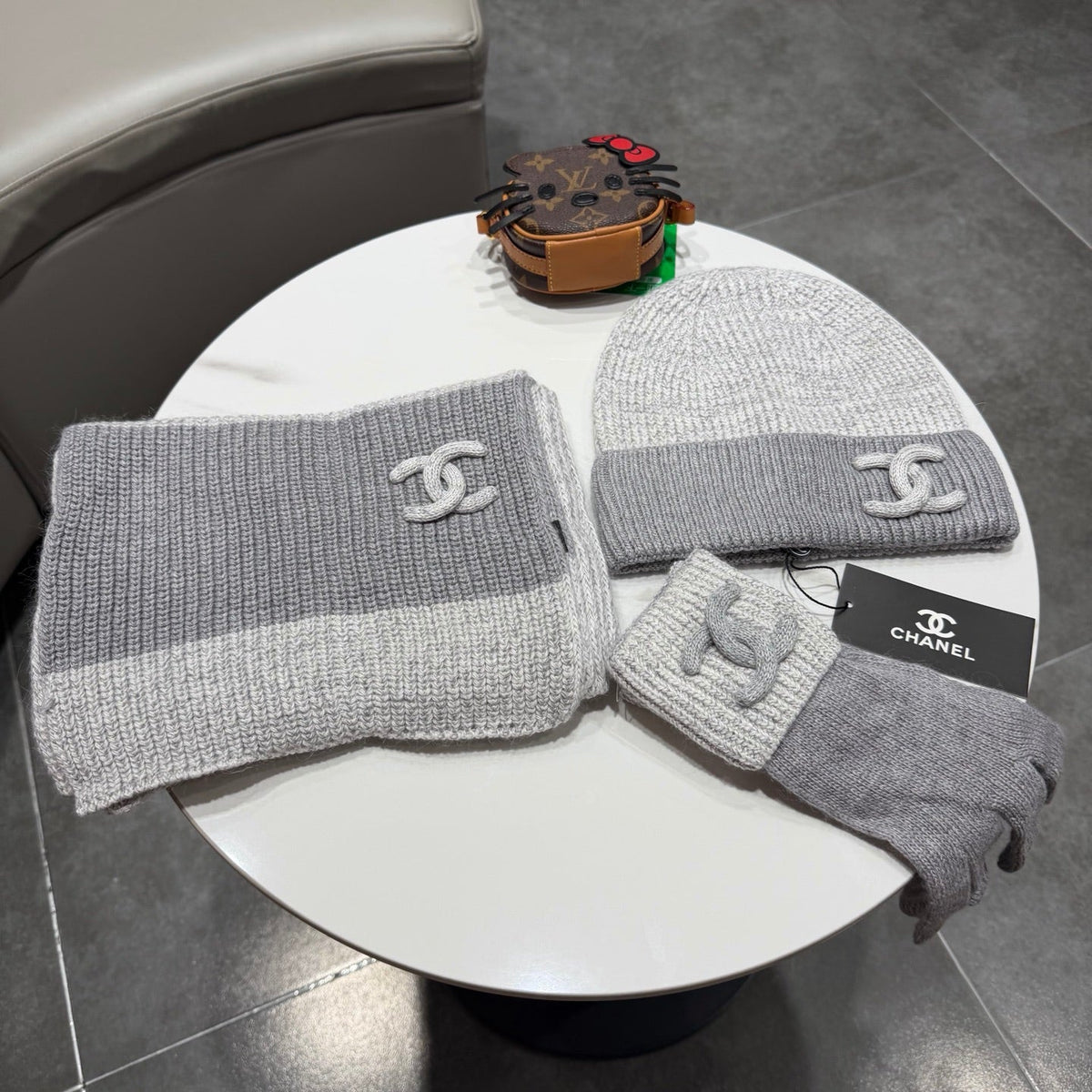 CC 26s Winter Knit Set Grey Wool 499258