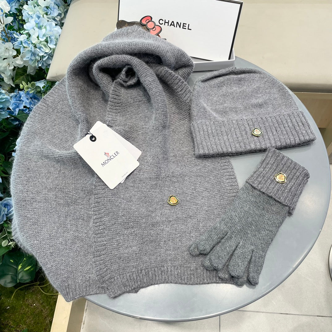 MC 26s Winter Knit Set Grey Wool 499303