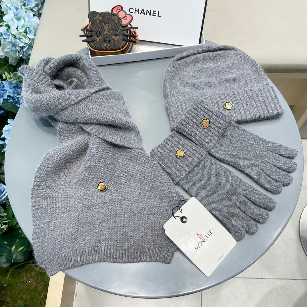MC 26s Winter Knit Set Grey Wool 499303